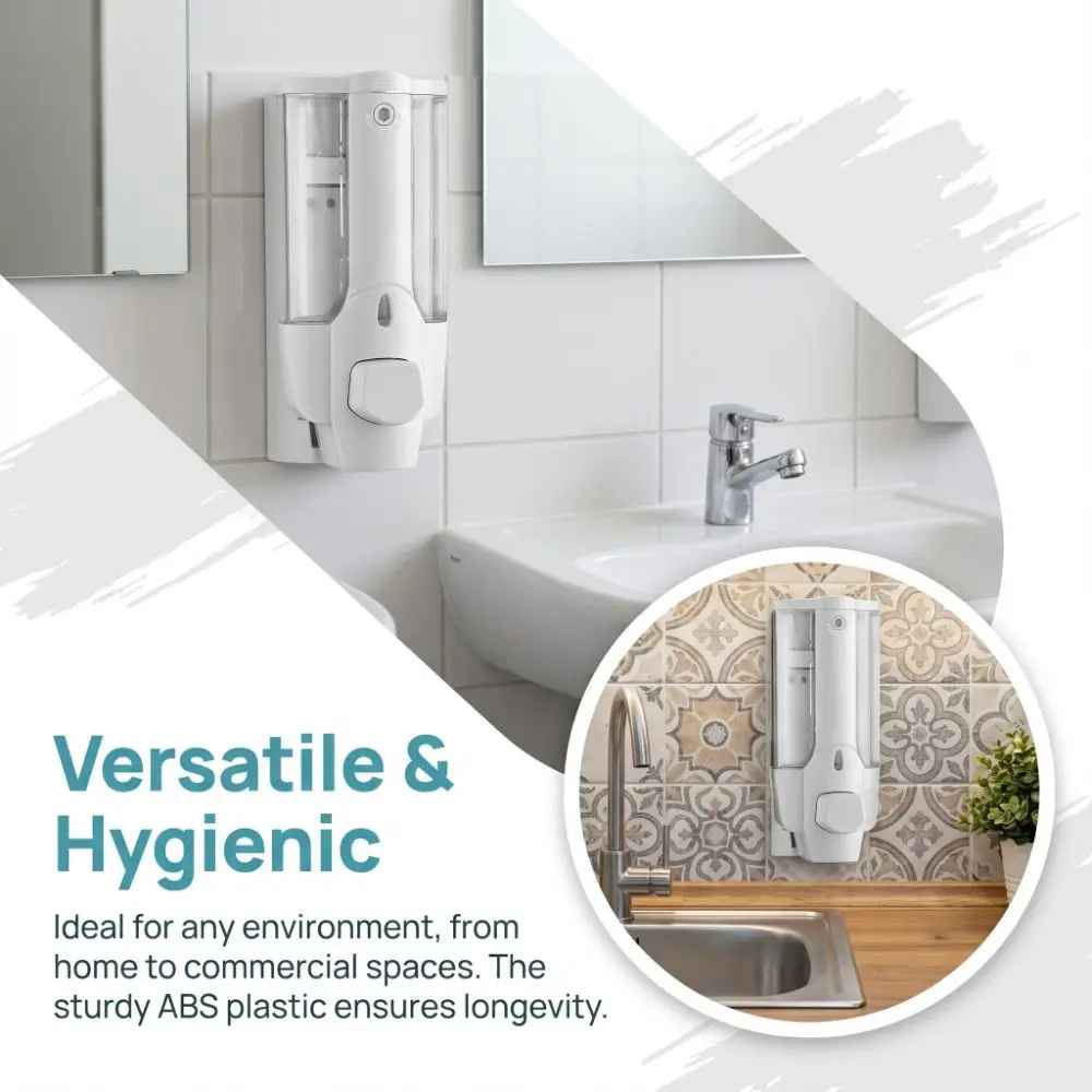 LIQUID SOAP DISPENSER WALL MOUNTED