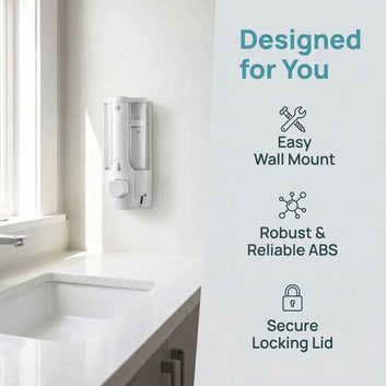 LIQUID SOAP DISPENSER WALL MOUNTED