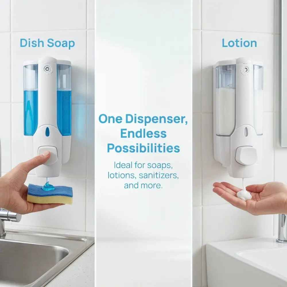LIQUID SOAP DISPENSER WALL MOUNTED