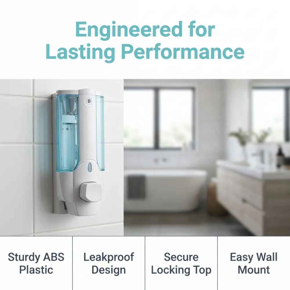 LIQUID SOAP DISPENSER WALL MOUNTED