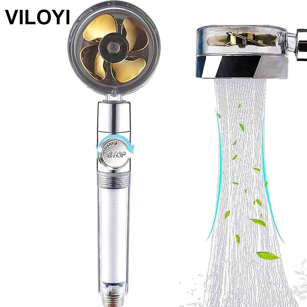 PROPELLER SHOWER HEAD HIGH PRESSURE FILTERED