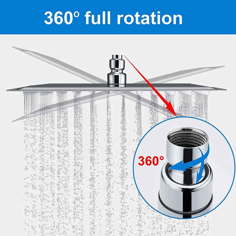 HEAD RAIN SHOWER STAINLESS STEEL