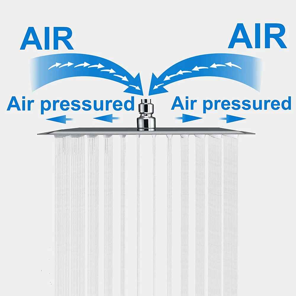 HEAD RAIN SHOWER STAINLESS STEEL